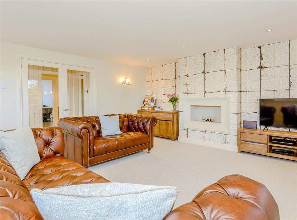 Spacious well presented living room at West Lodge in Bakewell, Derbyshire