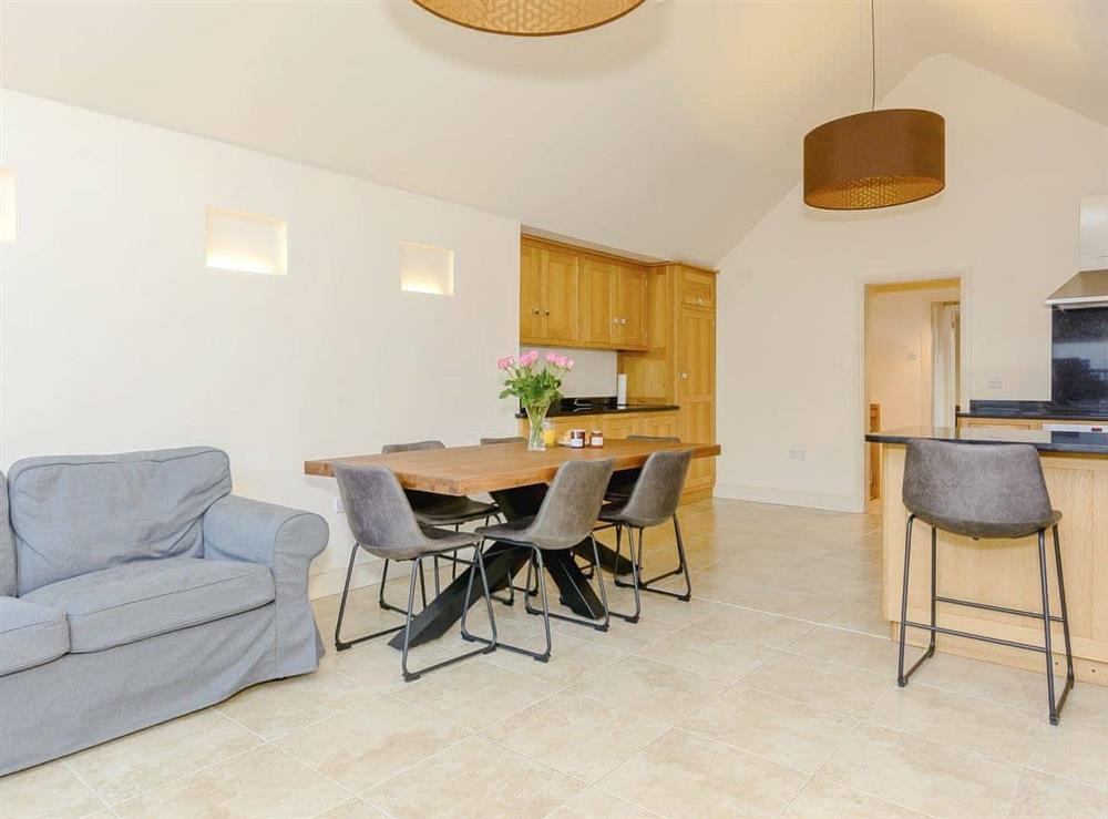 Well presented kitchen/ dining area at West Lodge in Bakewell, Derbyshire