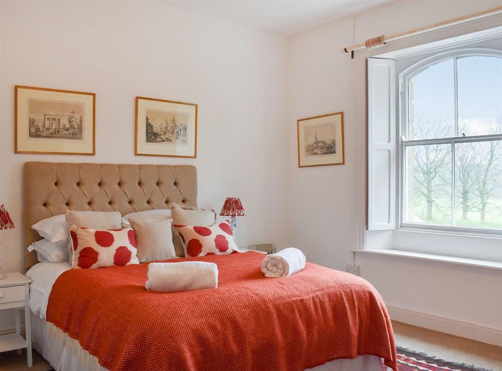 Double bedroom at West Lodge in Barnard Castle, Durham