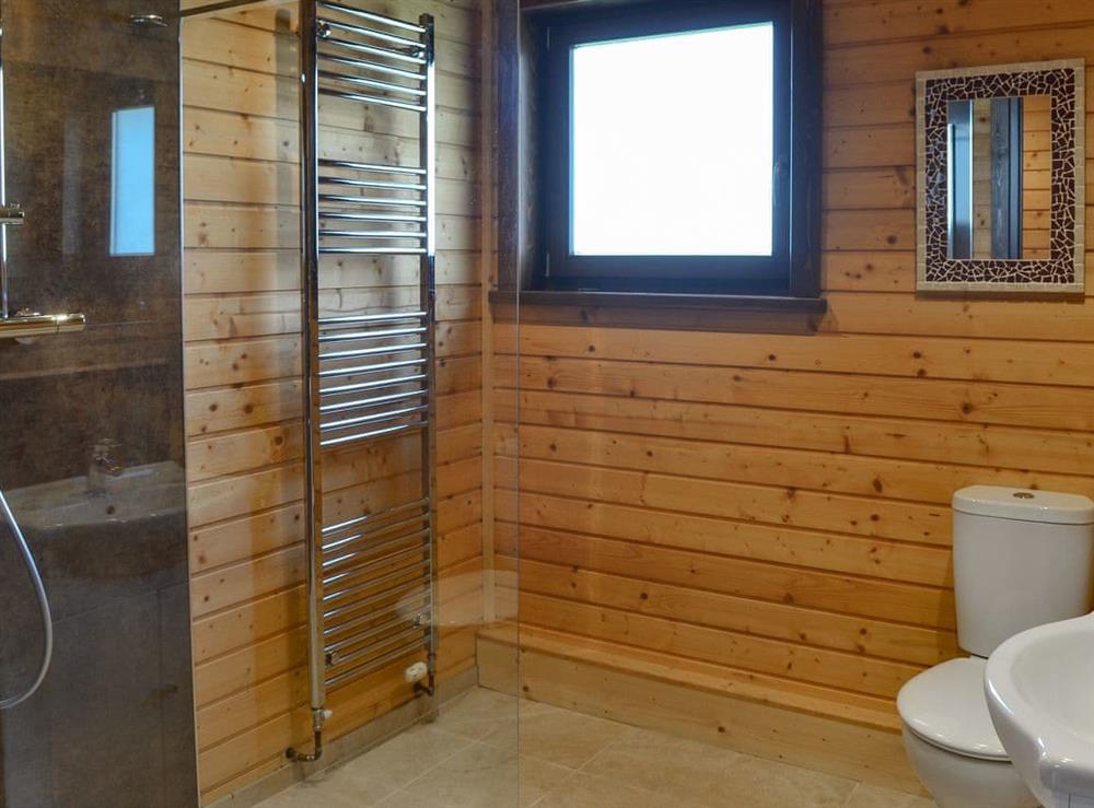 Shower room at Dartmoor, 