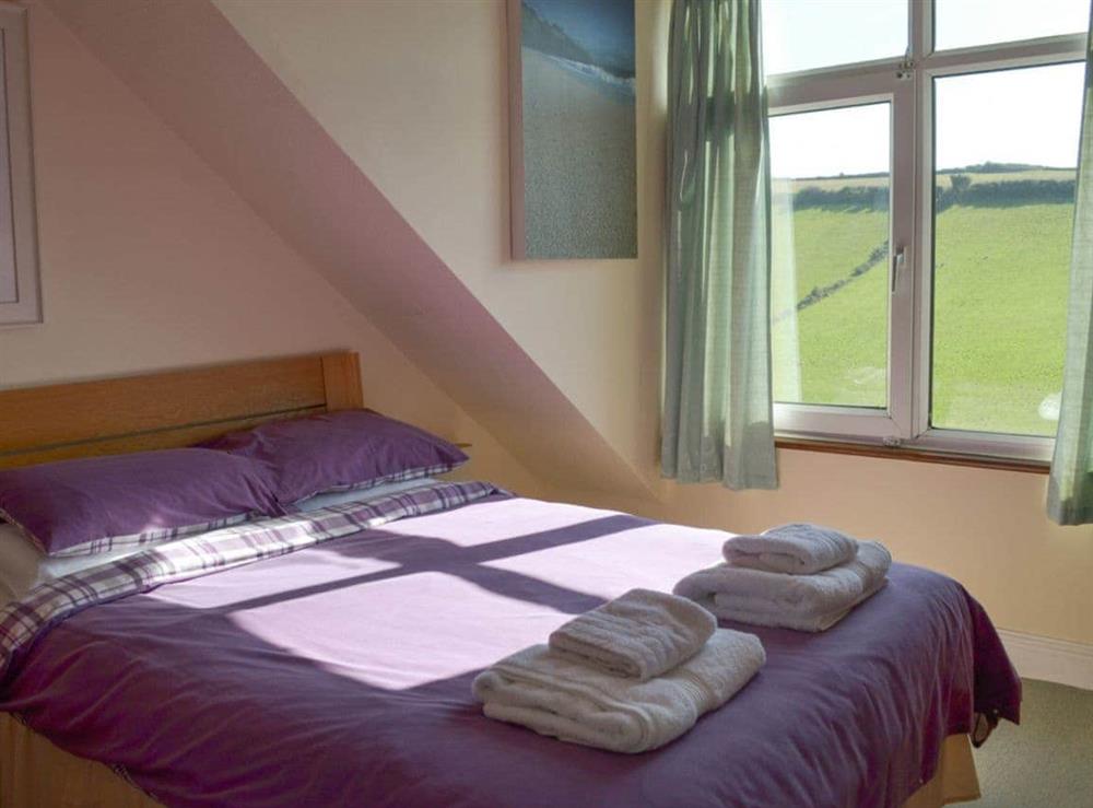 Double bedroom at West Park in Hope Cove, near Kingsbridge, Devon