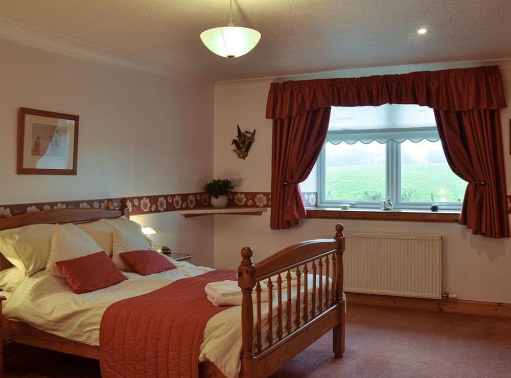 Double bedroom at West Tannacrieff in Fenwick, near Kilmarnock, Ayrshire
