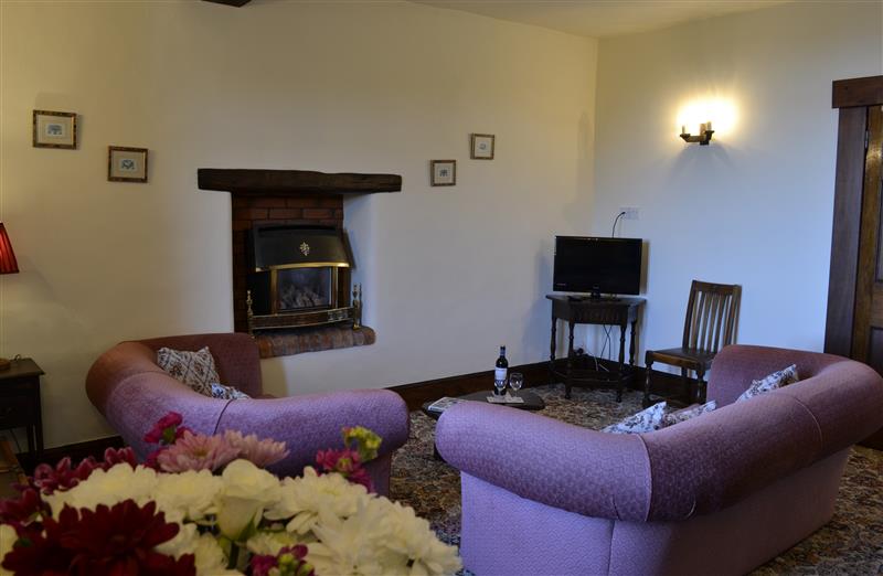 Enjoy the living room at West Tower Apartment, Berrynarbor near Ilfracombe