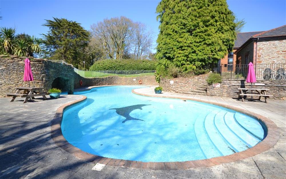The pool at Colmer at West Vane in Modbury