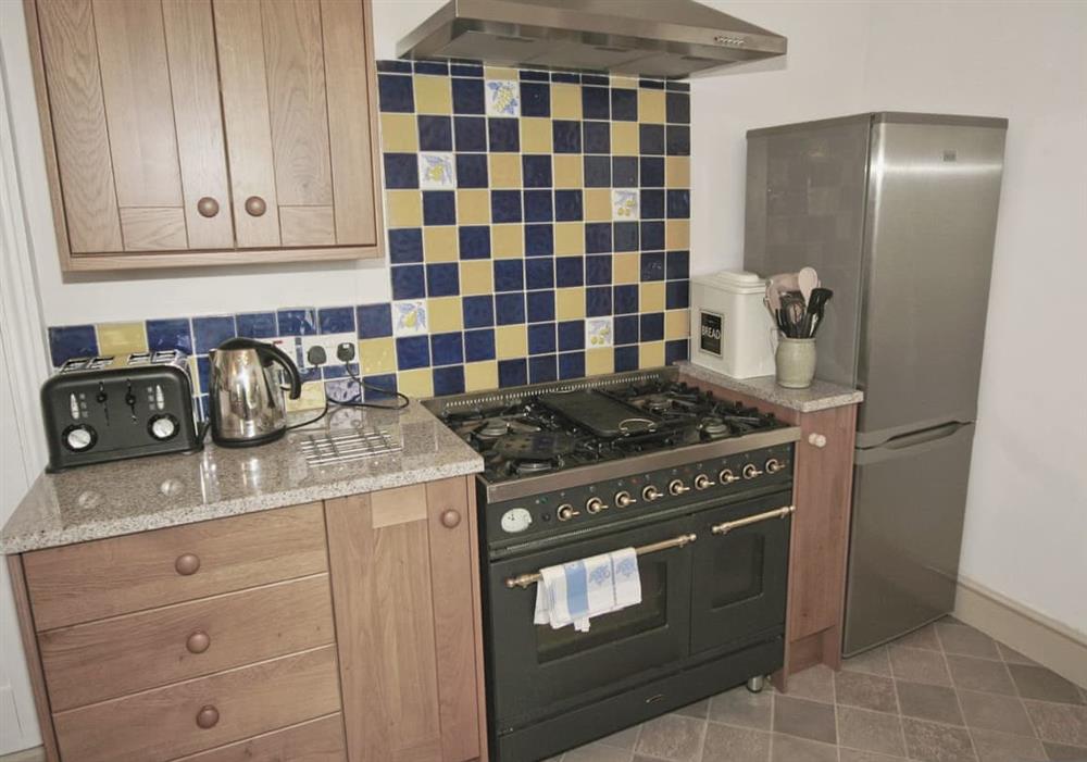 Kitchen at West View Cottage in Bakewell, Derbyshire