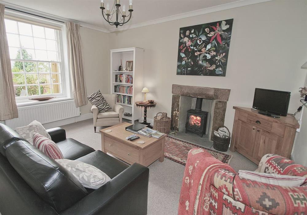 Living room at West View Cottage in Bakewell, Derbyshire