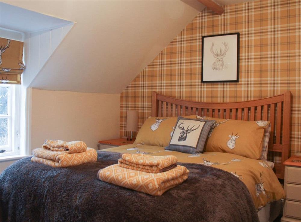 Double bedroom at West View Cottage in Bishop’s Frome, near Ledbury, Herefordshire