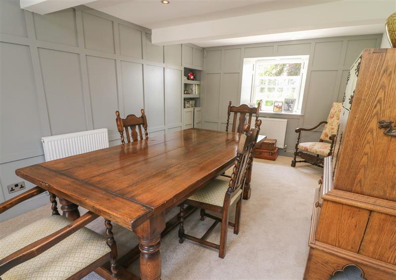 The dining room at West View Cottage, Priest Hutton near Carnforth