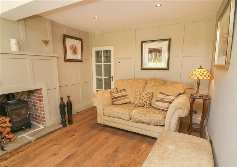 The living area at West View Cottage, Priest Hutton near Carnforth