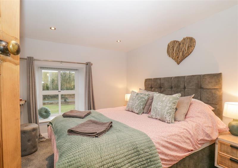 One of the 2 bedrooms at West View, Leasgill near Milnthorpe