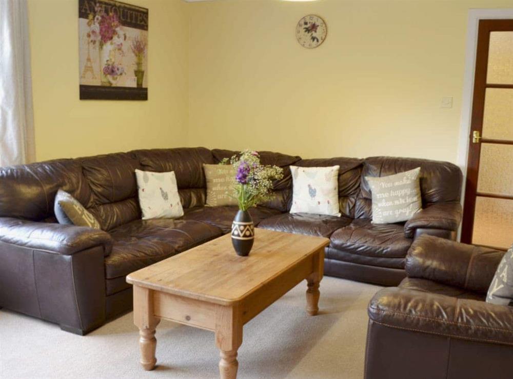 Living room at West View in Sturminster Marshall, near Wimborne, Dorset