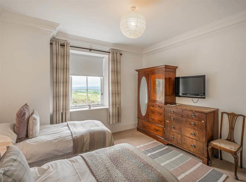 Twin bedroom at West Wing in Auchterarder, Perthshire