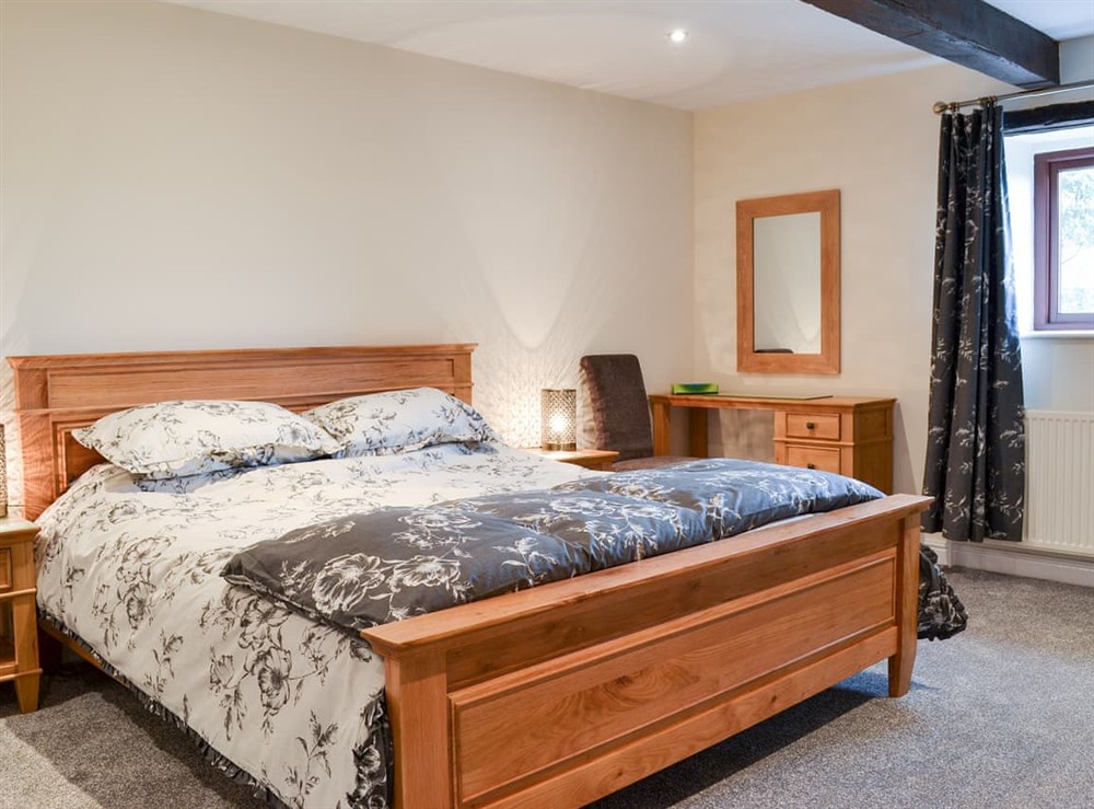 Double bedroom at West Wing in High Birstwith, near Harrogate, North Yorkshire