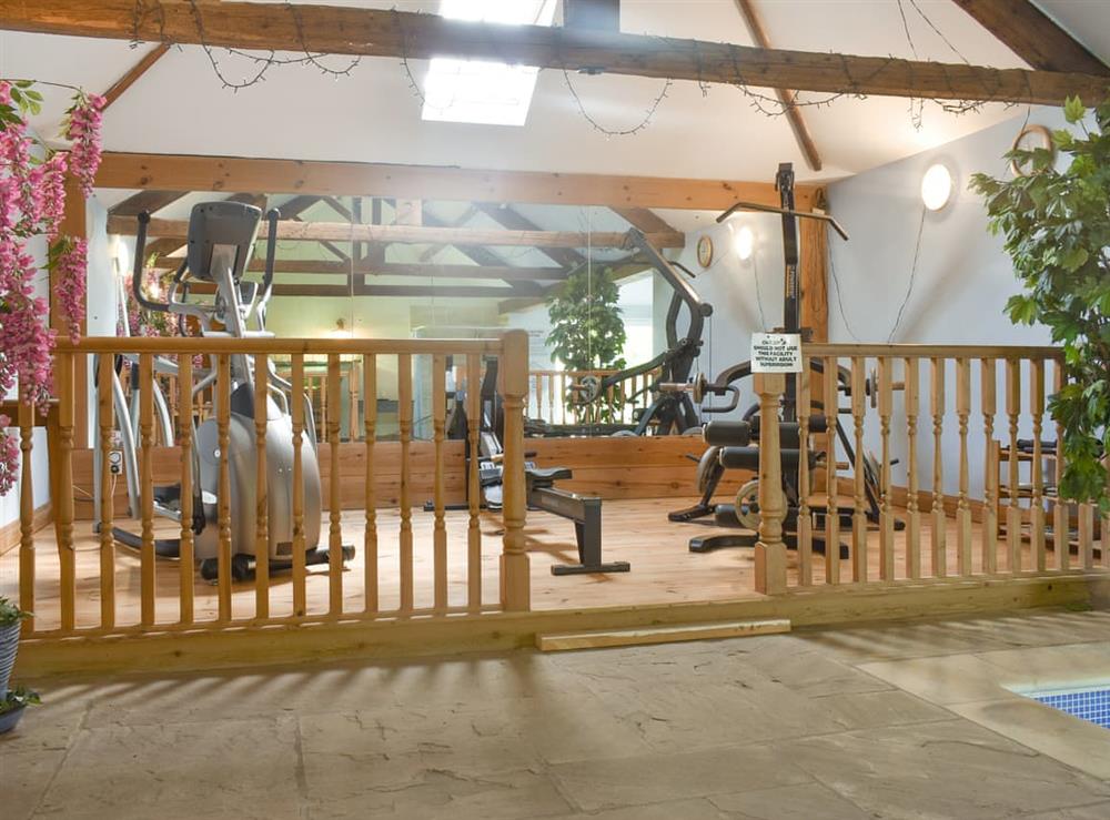 On-site amenities - Gym at West Wing in Little Edstone, near Pickering, North Yorkshire