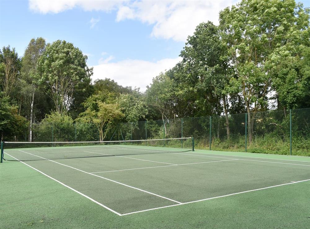 On-site amenities - Tennis court at West Wing in Little Edstone, near Pickering, North Yorkshire