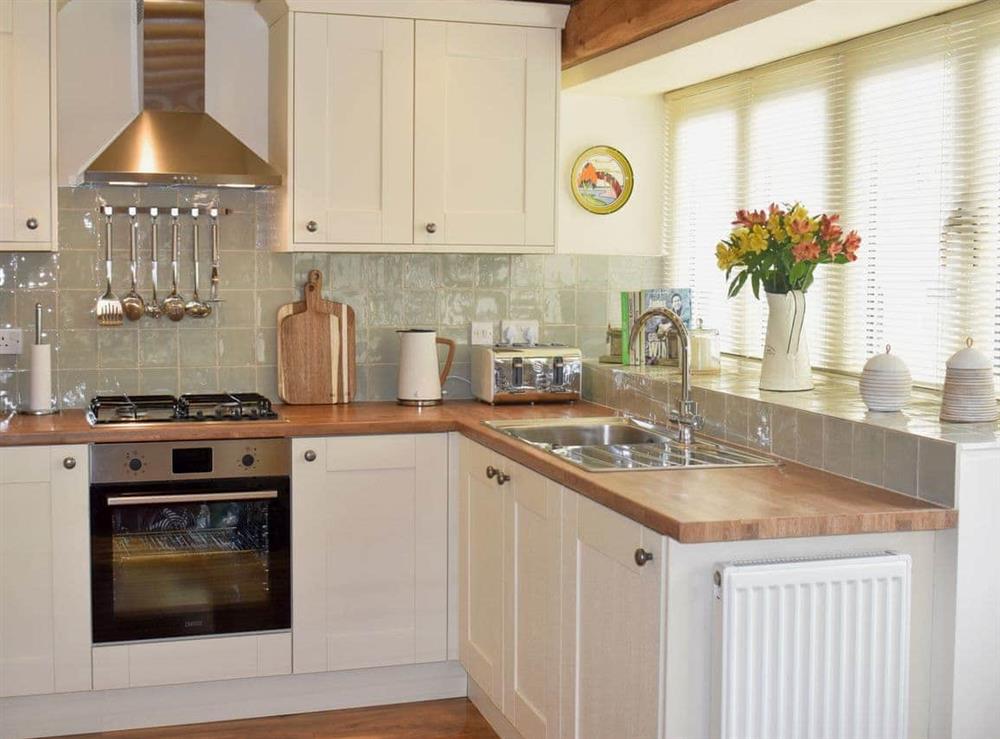 Kitchen at West Wood Cottage in Wrelton, near Pickering, North Yorkshire