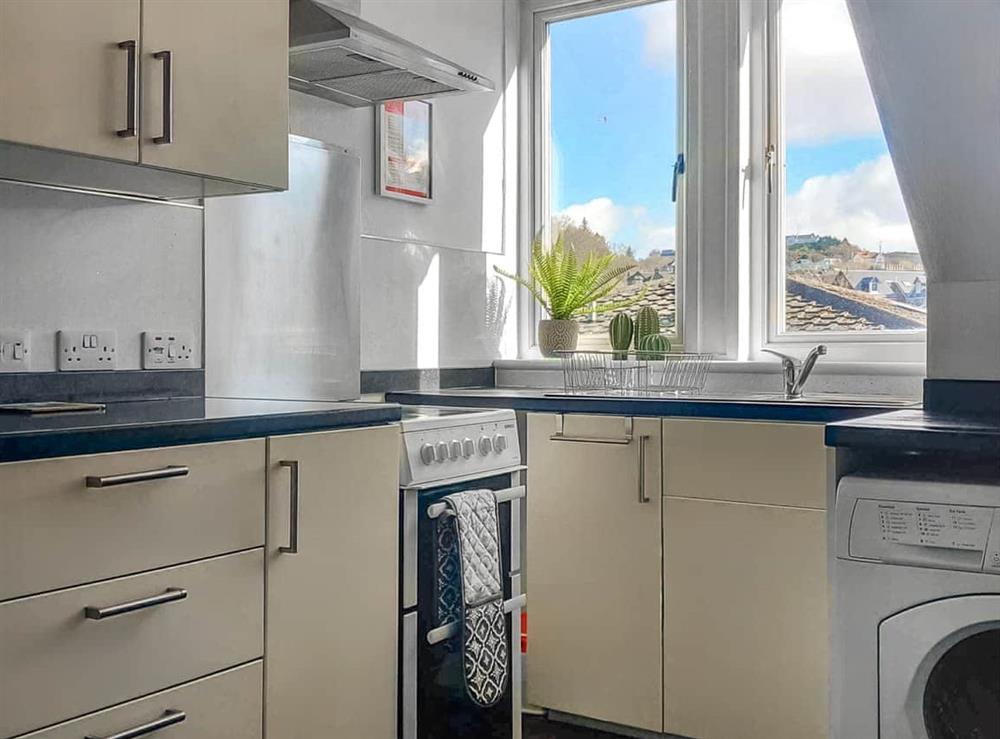 Kitchen at Westbay Apartment in Oban, Argyll