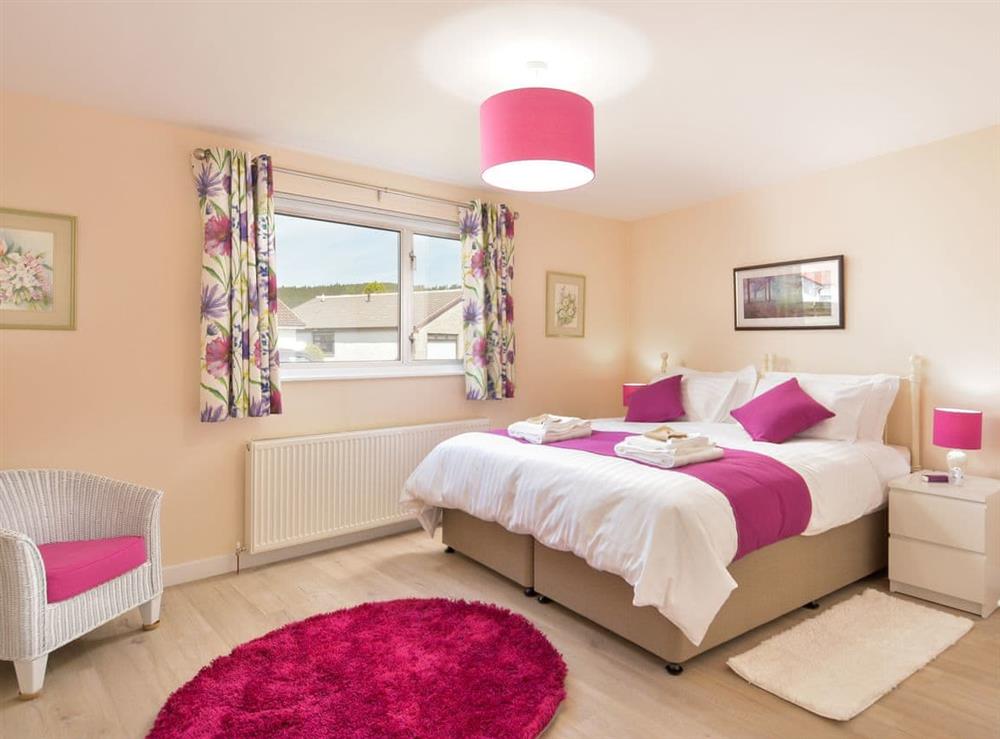 Double bedroom at Westburn in Comrie, near Crieff, Perthshire