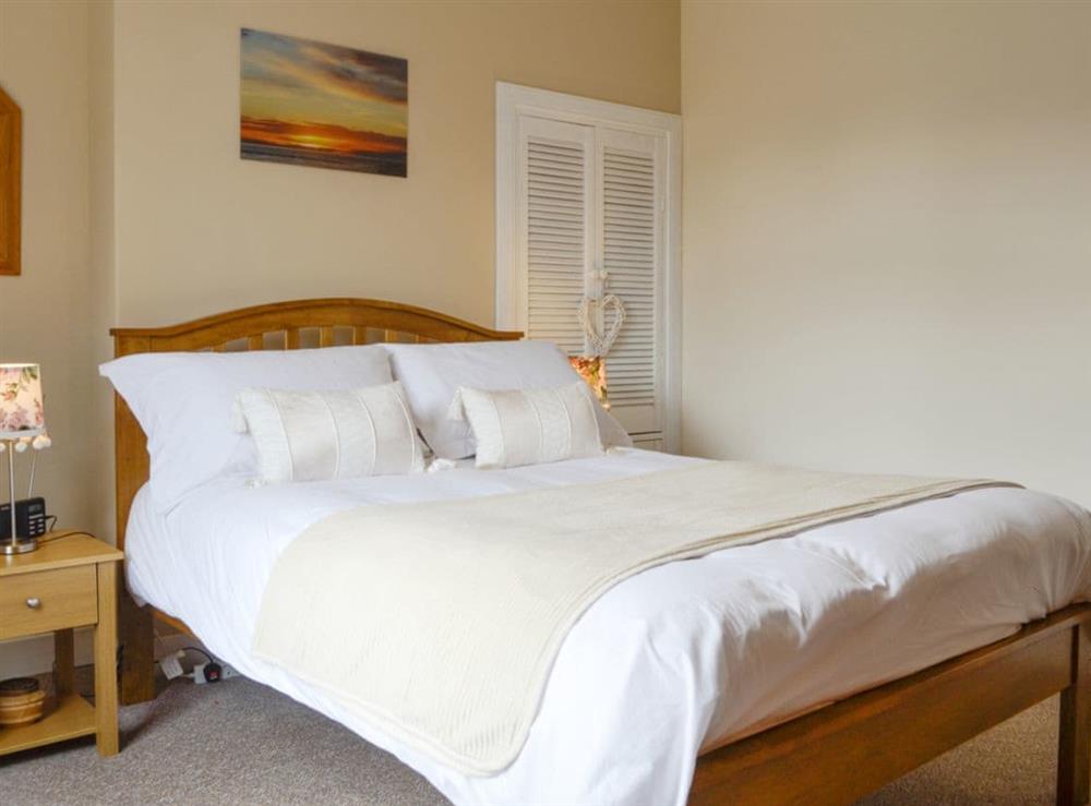 Peaceful double bedroom at Westcliff in Whitehills, near Banff, Aberdeenshire
