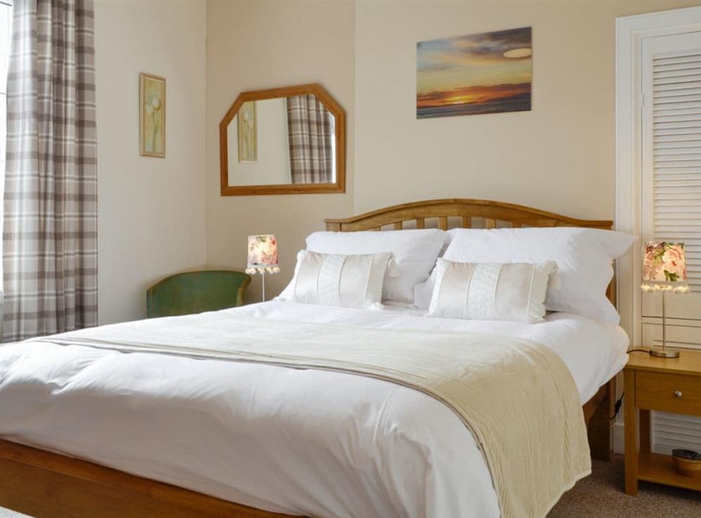 Relaxing double bedroom at Westcliff in Whitehills, near Banff, Aberdeenshire