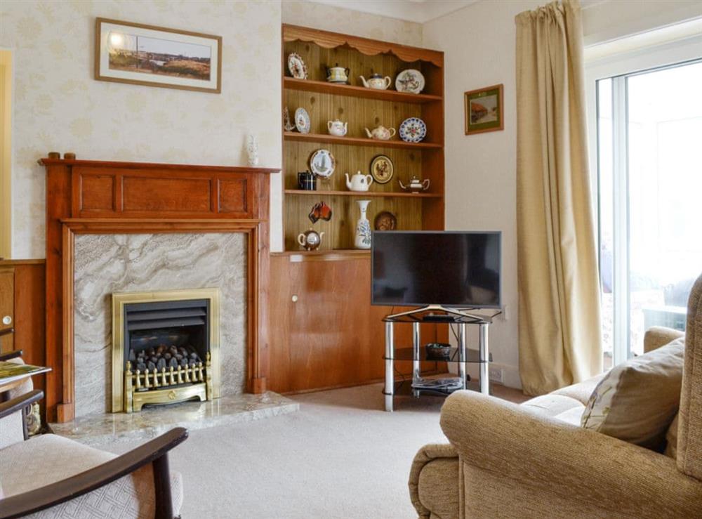 Welcoming living room at Westcliff in Whitehills, near Banff, Aberdeenshire
