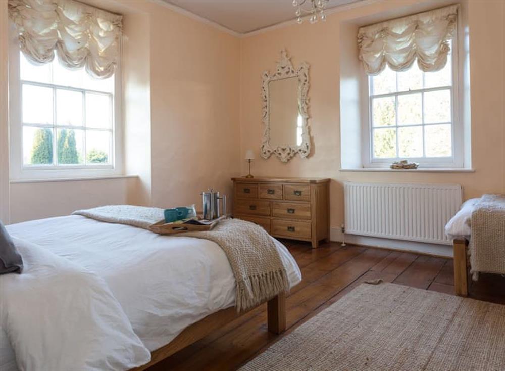 Double bedroom at Westcott House in Rockbeare, near Exeter, Devon