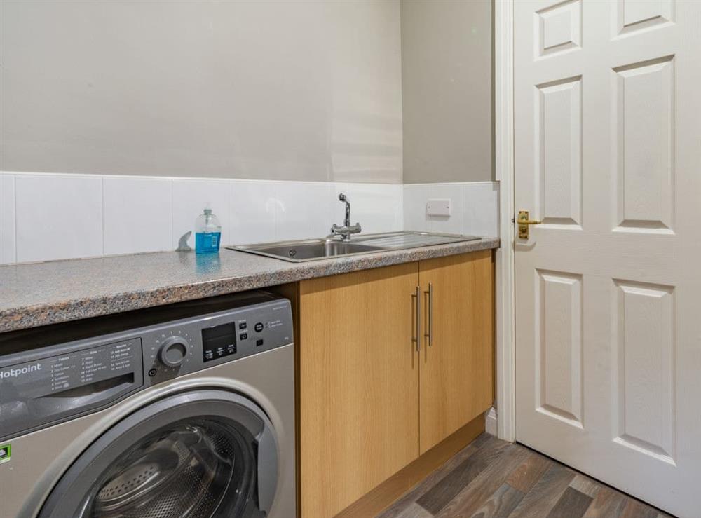 Utility room at Westend Lodge in Thornholme, near Driffield, North Humberside