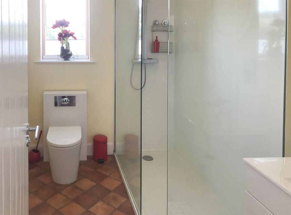 Ground floor shower room at Wester Auchleuchrie in Memus, near Kirriemuir, Angus