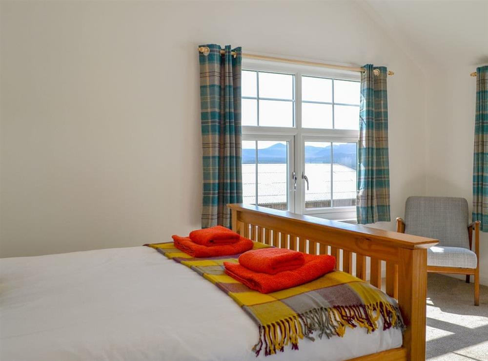 Spacious bedroom at Wester Laggan Cottage in Dulnain Bridge, near Grantown-on-Spey, Highlands, Morayshire