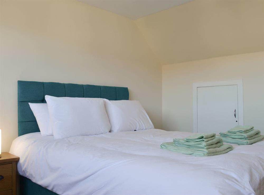 Double bedroom at Wester Links in Fortrose, Ross-Shire