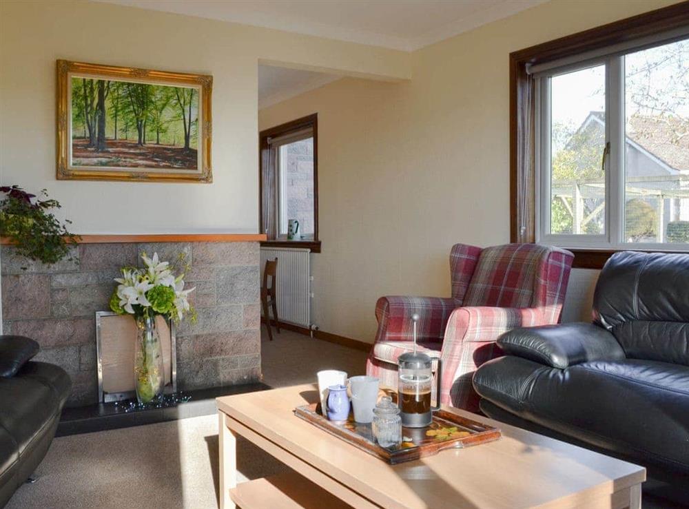 Living room at Wester Links in Fortrose, Ross-Shire