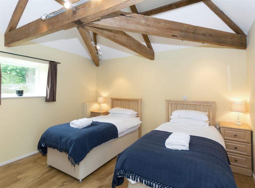 Twin bedroom at Westerdale Barn in Kildale, near Stokesley, North Yorkshire