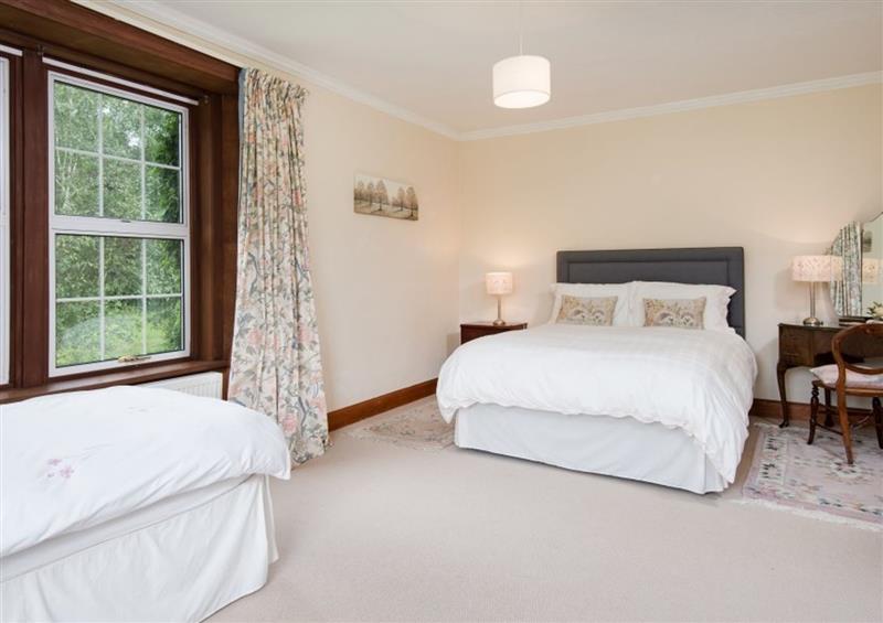 One of the 7 bedrooms at Westerkirk Mains, Langholm
