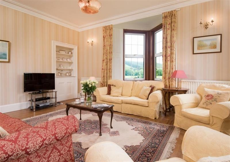 Relax in the living area (photo 2) at Westerkirk Mains, Langholm