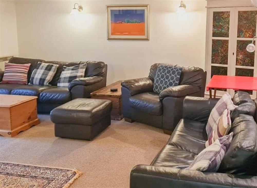 Living room at Westerlands Apartment in Torquay, Devon