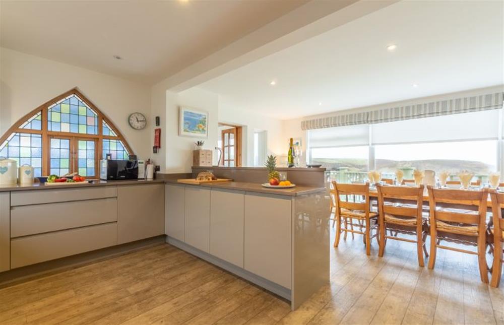 Westerley, Cornwall: Enjoy beautiful views through this feature, picture window at Westerley, Portreath