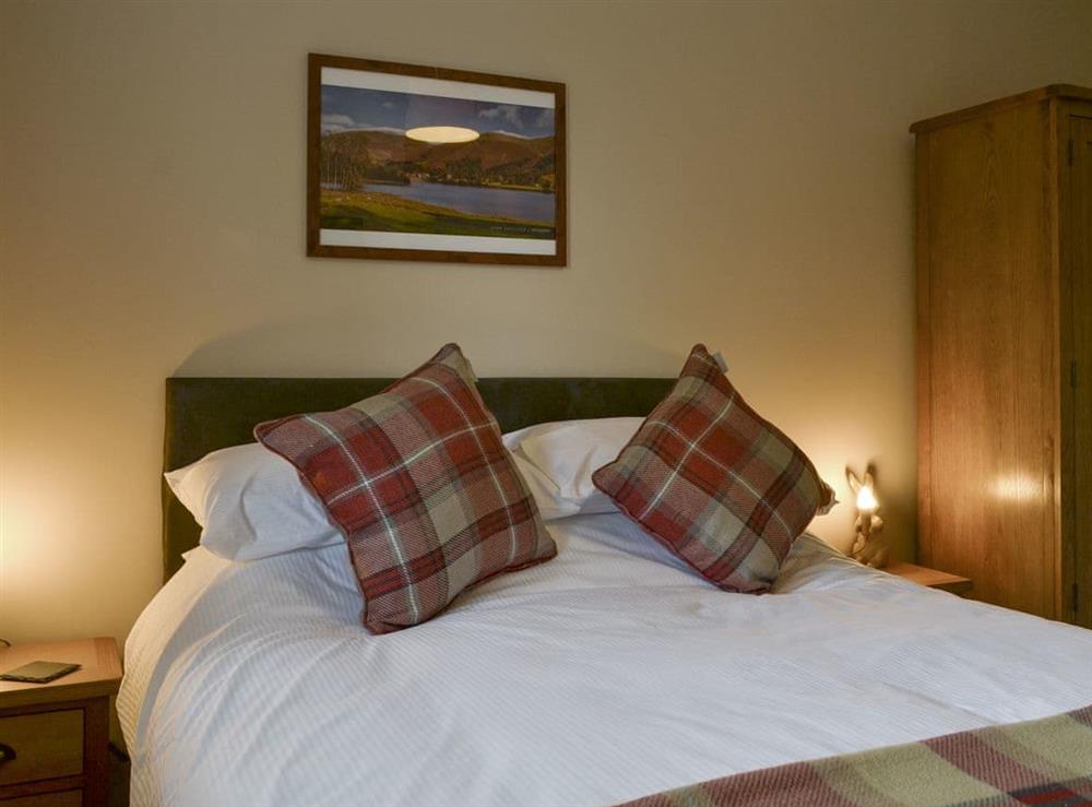 Comfortable double bedroom at Western Fells Cottage in Rowrah, near Frizington, Cumbria