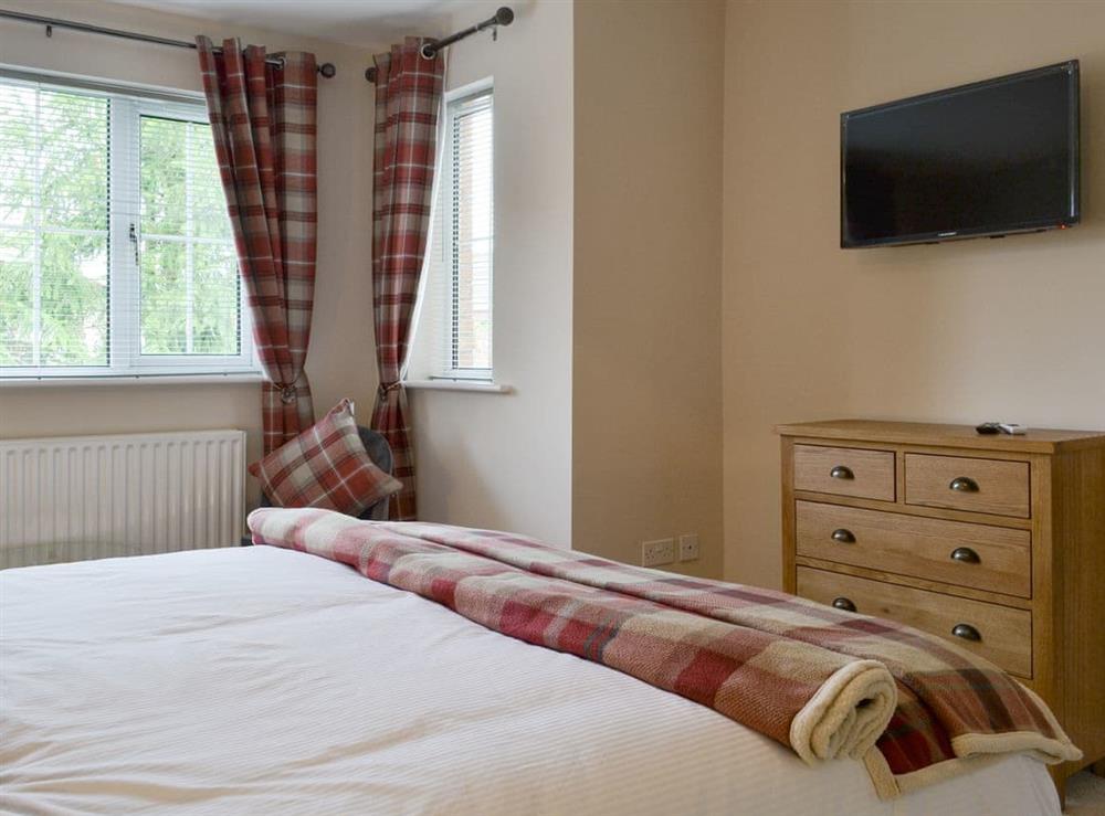 Peaceful double bedroom at Western Fells Cottage in Rowrah, near Frizington, Cumbria