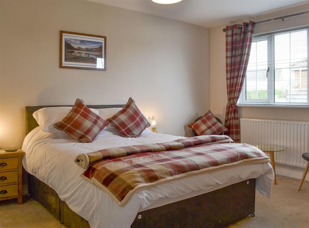 Relaxing double bedroom at Western Fells Cottage in Rowrah, near Frizington, Cumbria