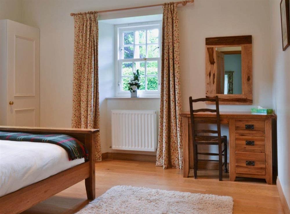 Stylish double bedroom with 5ft bed at Westerton Lodge in Crieff, Perthshire., Great Britain