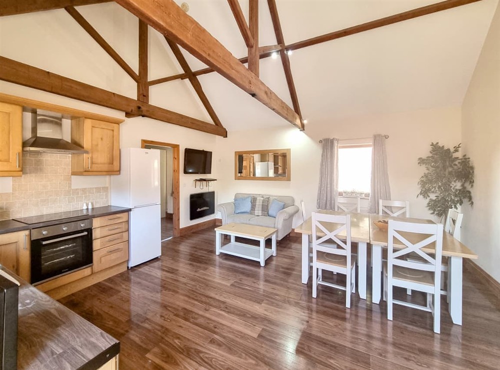 Open plan living space at Westfield Courtyard in Fitling, near Burton Pidsea, North Humberside