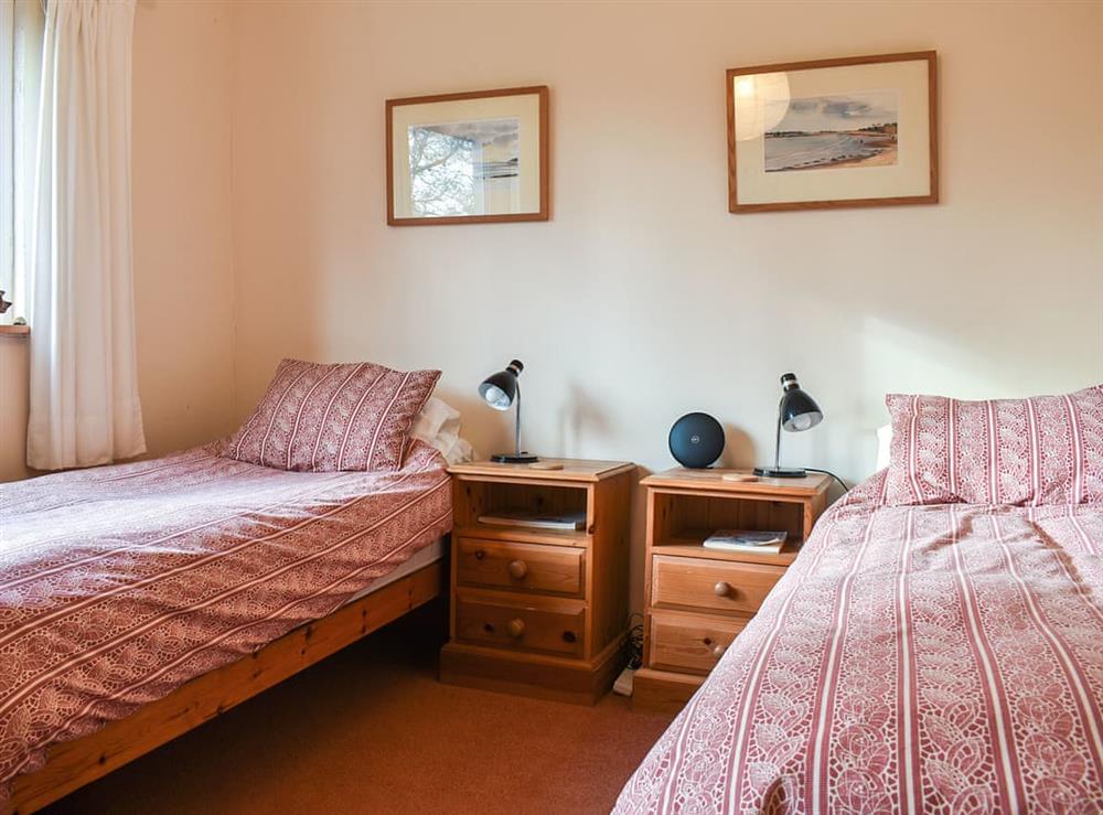 Twin bedroom at Westfield in Yarmouth, Isle of Wight
