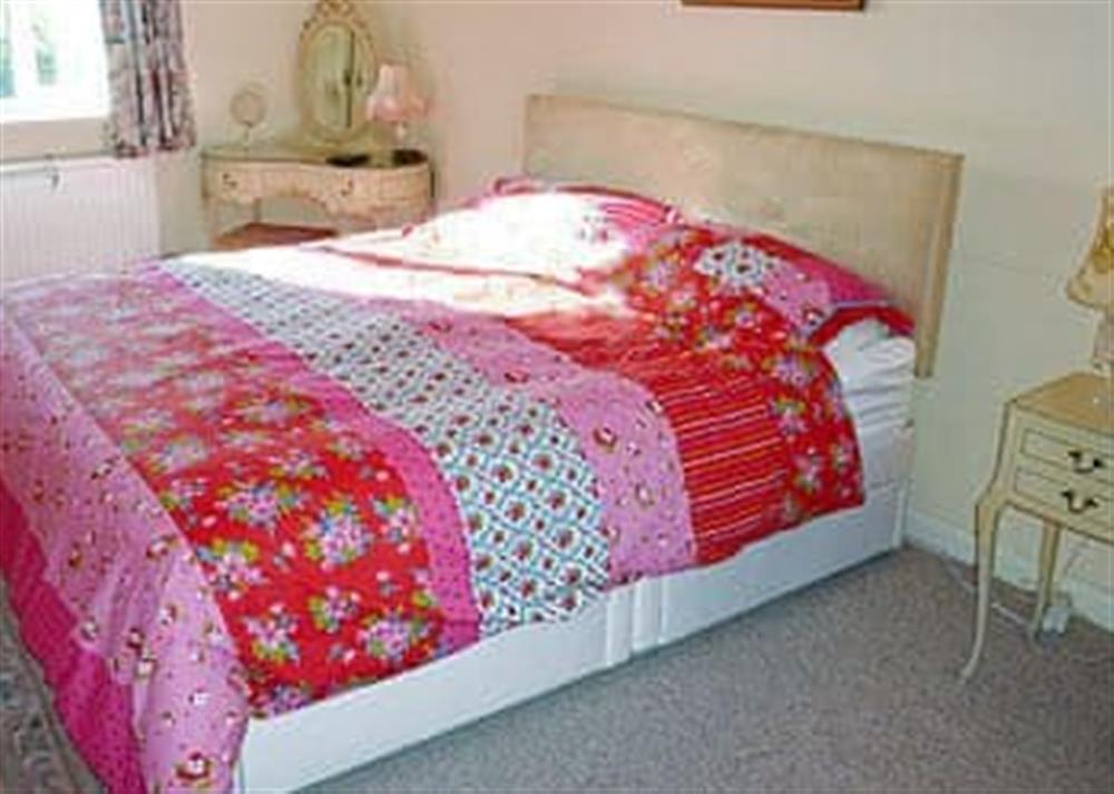 Comfortable double bedroom at Westgate Cottage in St Lawrence, near Ventnor, Isle of Wight, Isle Of Wight