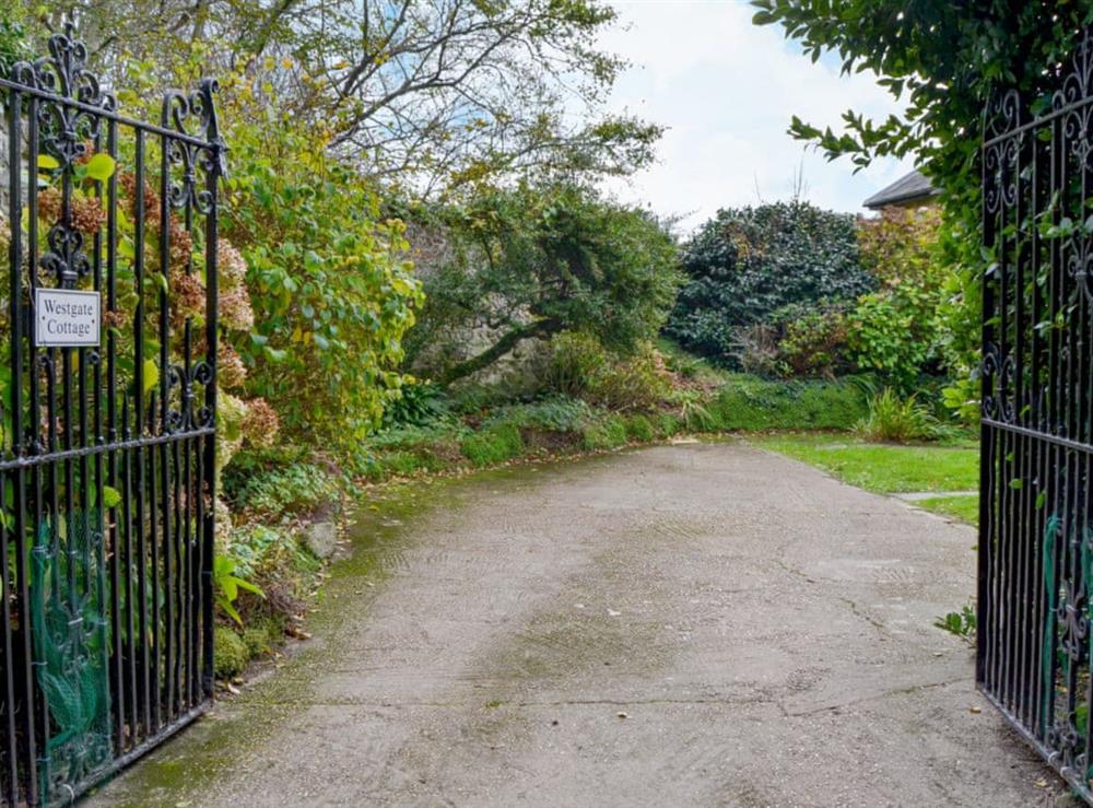 Driveway at Westgate Cottage in St Lawrence, near Ventnor, Isle of Wight, Isle Of Wight