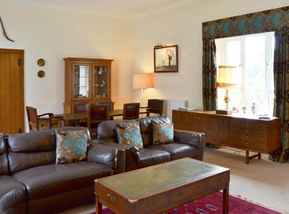 Large living/ dining room at Westgate Cottage in St Lawrence, near Ventnor, Isle of Wight, Isle Of Wight