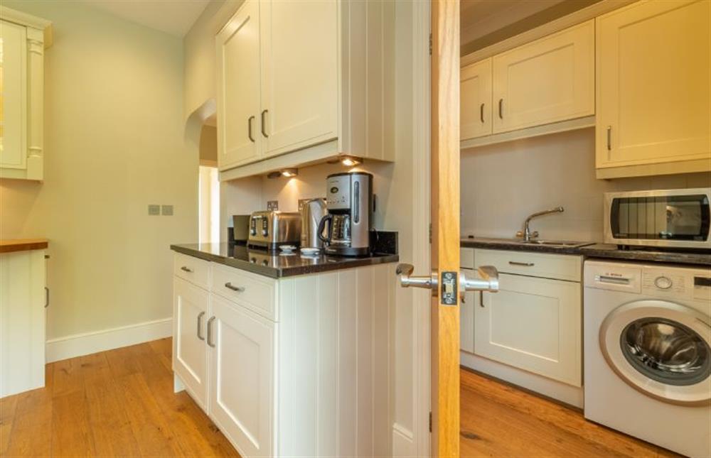 Ground floor: Kitchen and utility room at Westgate Cottage, Thornham near Hunstanton