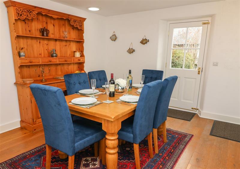The dining area at Westmorland Cottage, Grange-Over-Sands