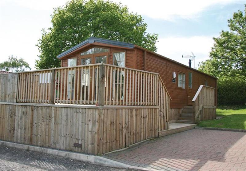 Typical Loxley Oakwood at Weston Wood Lodges in Weston-on-Trent, Near Derby