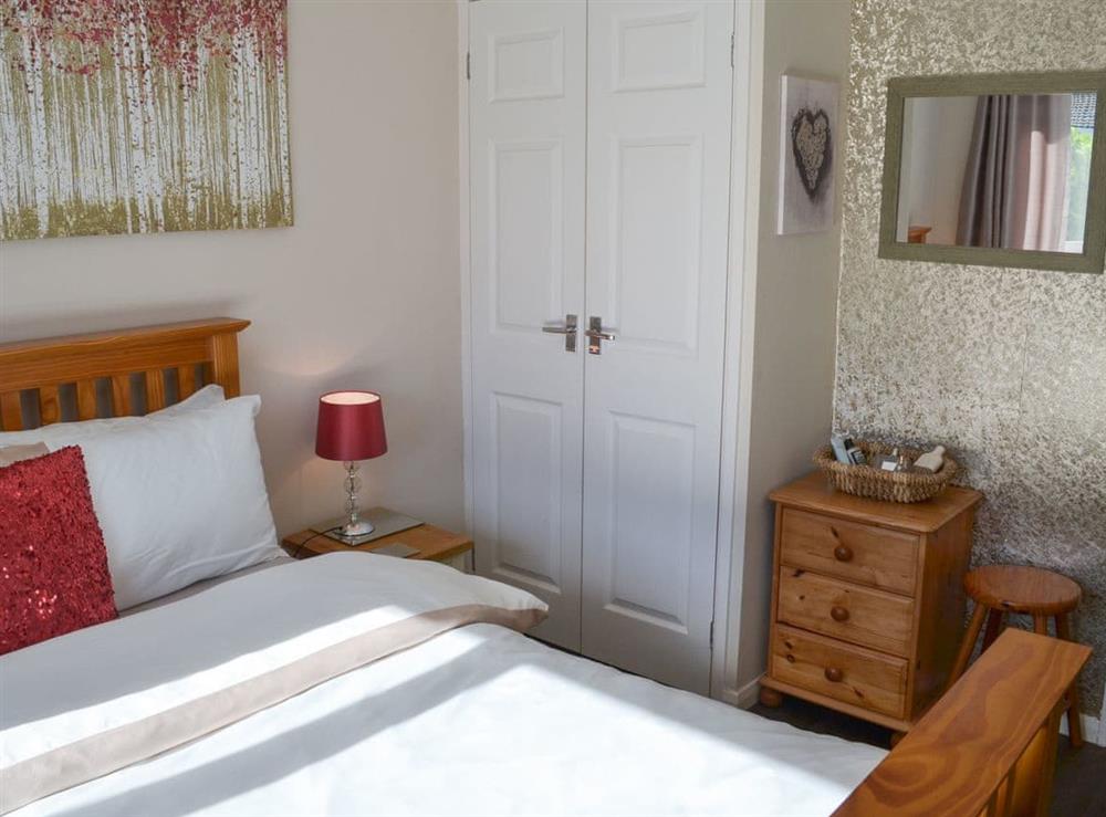 Double bedroom at Westville by the Stream in Rosecraddoc, near Liskeard, Cornwall