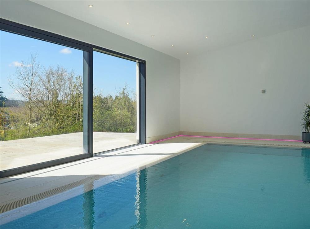 Swimming pool at Westways in Coughton, near Ross-on-Wye, Herefordshire